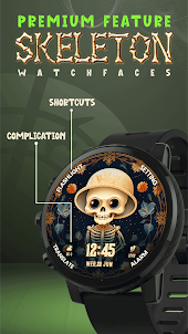 Skeleton Watch Face
