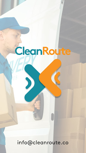 Android application Clean Route App screenshort
