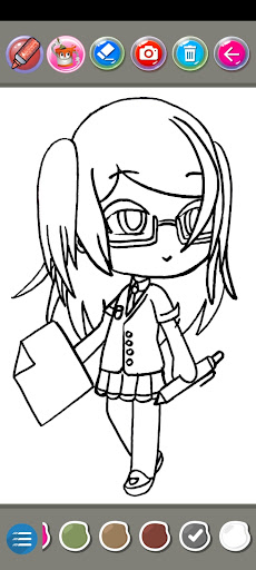 Gacha Vlinder Coloring Book GL
