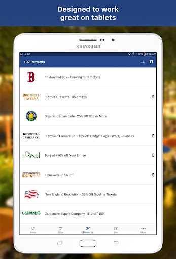 Screenshot of Bay State Commute