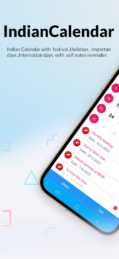 Android application Calendar 2023 screenshort
