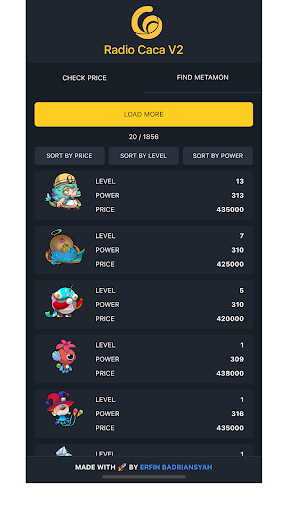 RACA Helper Screen 2
