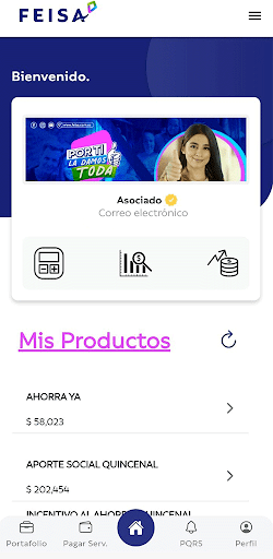 Android application FeisaApp screenshort