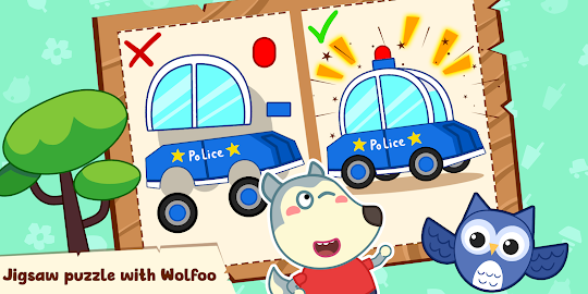 Wolfoo Puzzle Game For Kids