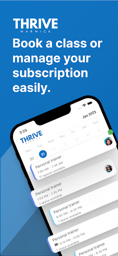 Android application Thrive Warwick screenshort