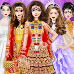 Cover Image of 下载 Indian Wedding Makeup Games  APK