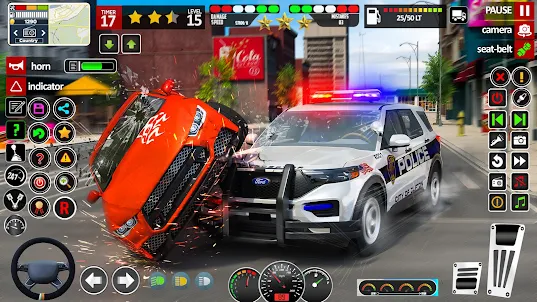 Полицейский симулятор погони