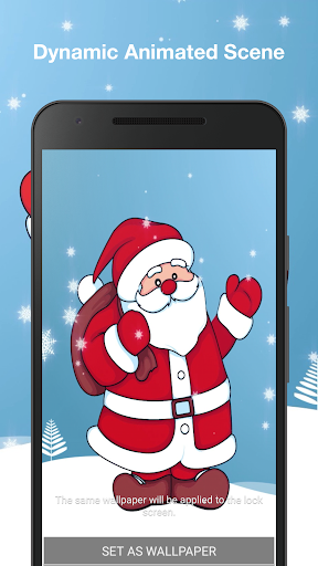 Santa Claus Live Wallpaper Screen 2