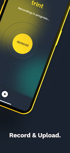 Screenshot of Trint