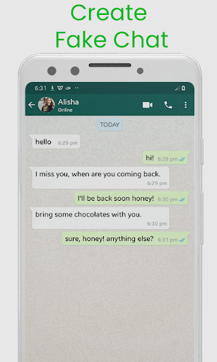 Fake Chat Maker - whatsmock Screen 3