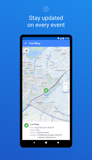 Screenshot of Wialon