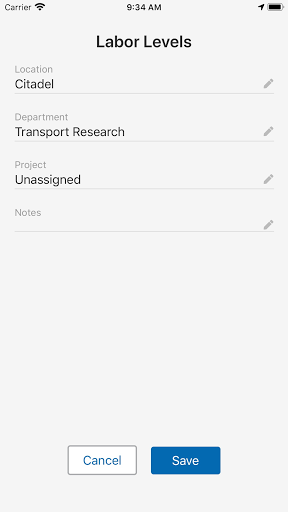 Android application QTIHR Q-Time screenshort
