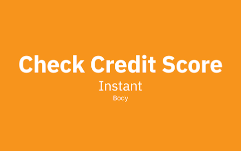 Credit Score Check Report Help