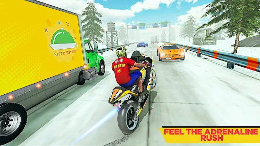 Bike Attack 3D Racing Games