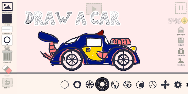 Draw Your Car - Create Build and Make Your Own Car screenshots 1