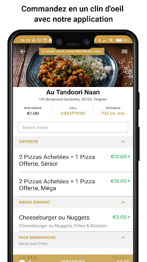 Au Tandoori Naan Screen 2