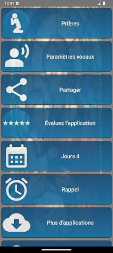 Aperçu de l'application