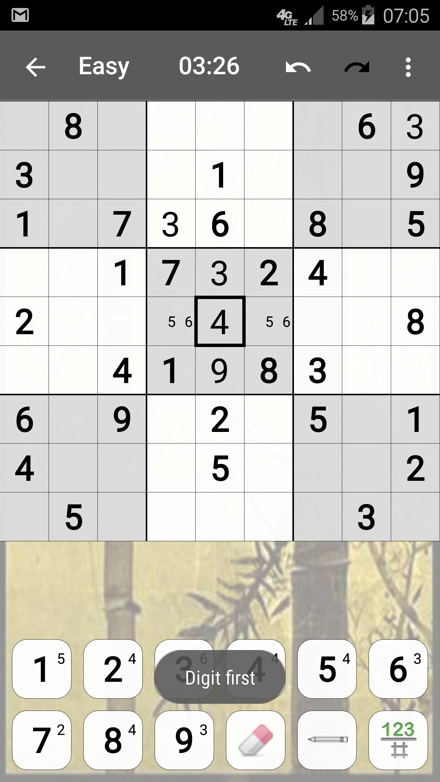 Android application Sudoku Premium screenshort