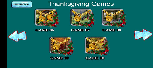Android application Thanksgiving escape games screenshort