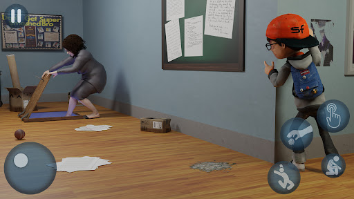 Evil Teacher 3D Scary Game apkpoly screenshots 3