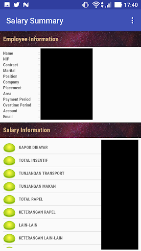 E-Paycheck Screen 2