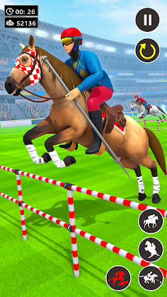 Tent Pegging Horse Racing Game - Screenshot 2