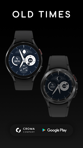 Old Times for Wear OS Screen 2