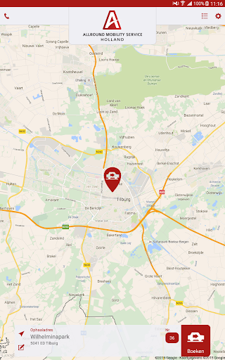 Android application Allround Mobility Service screenshort