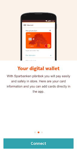 Sparbanken plånbok Screen 2