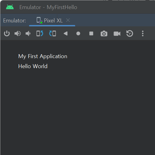 my first app logo