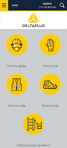 Android application Delta Plus Polish Platform screenshort