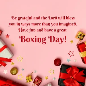 Happy Boxing Day Pictures