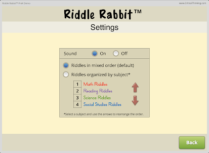 Riddle Rabbit™ PreK (Lite)