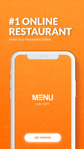 Android application MENUWORLDS MERCHANT screenshort