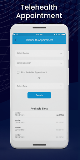 Android application talkPHR screenshort