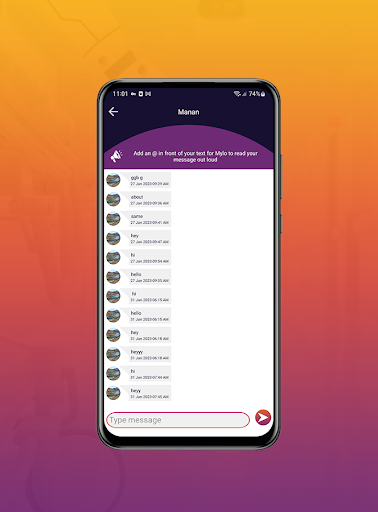 Mylo Connect Screen 2