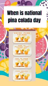 When national pina colada day