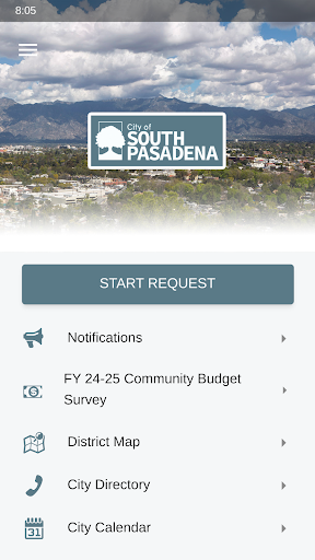Android application SouthPas Mobile screenshort