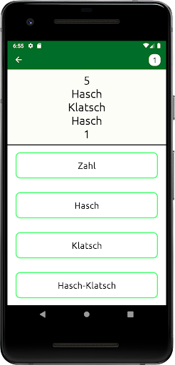 Hasch Klatsch Screen 3