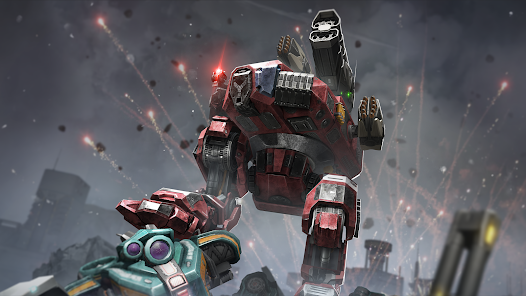 Captura de Pantalla 6 Robots Battles: Red Green Game android