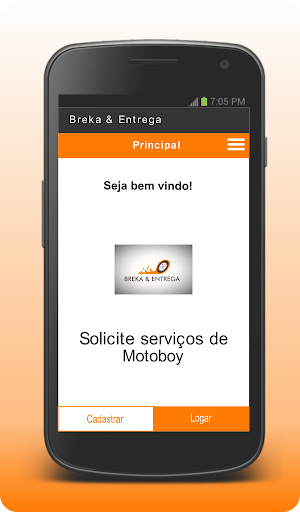 Breka & Entrega - Cliente Screen 2