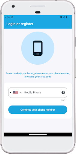 Android application CV Master screenshort
