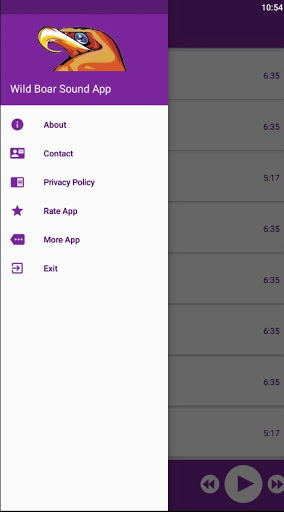 Wild Boar Sounds App Screen 2