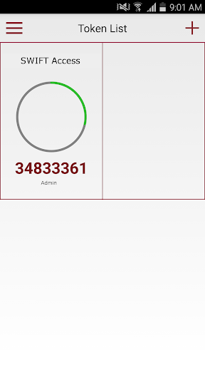 SWIFT Token Screen 2