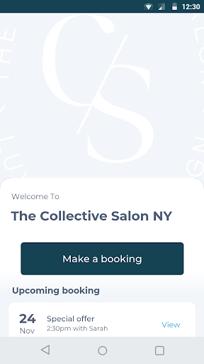 Android application The Collective Salon NY screenshort