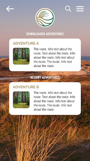 Android application Duindorp Schoorl screenshort