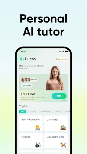 AI Tutor-Speak English with AI Screen 2