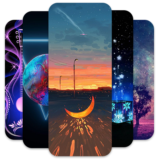 Glowing Wallpaper logo