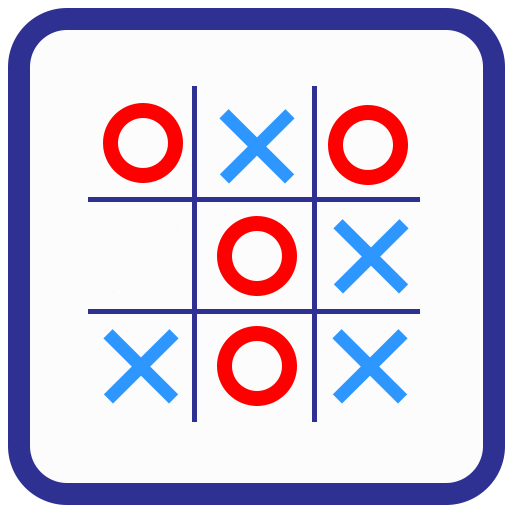 Tic Tac Toe Fun Board Game XO logo