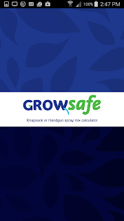 Growsafe Knapsack Spray Calc